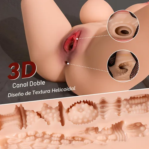 Miniatura 4 de Muñeca sexual femenina realista de tamaño real de 28 libras para hombres, juguetes realistas para adultos para hombres con pechos grandes suaves