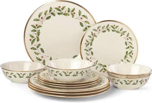 Miniatura 25 de Lenox 883430 Holiday - Vajilla de 3 piezas