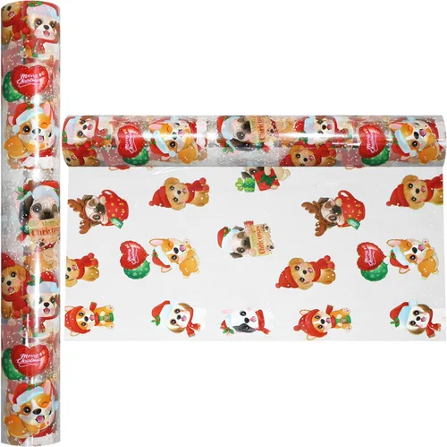 Miniatura 4 de AnapoliZ Envoltura de Celofán para Navidad Rollo de 100’ pies de largo X 16” pulgadas de ancho 2.3 Mil de espesor, transparente como el cristal