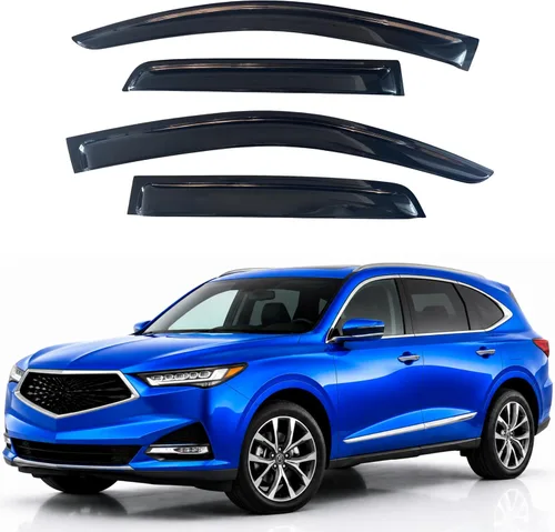Miniatura 211 de Visor para ventana IG para Hyundai Venue 2020-2023, protector contra la lluvia, adhesivo extra duradero, deflector de viento para lado