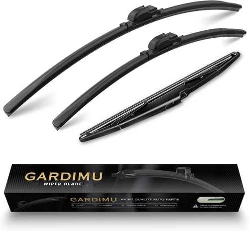 Miniatura 13 de Limpiaparabrisas delanteros para Hyundai Elantra 2002-2007, 20" 18" silenciosos y sin rastros, reemplazo de limpiaparabrisas para todo clima