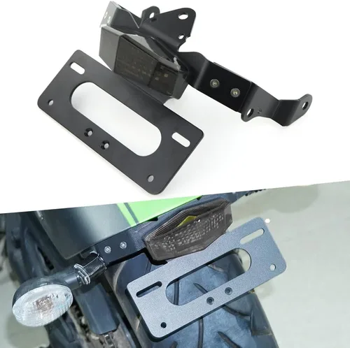 Miniatura 7 de Xitomer Eliminador de guardabarros, organizador de cola compatible con Vulcan S 2015-2025 / Vulcan Café 2018-2025 / Vulcan S ABS 2015-2025 / Vulcan