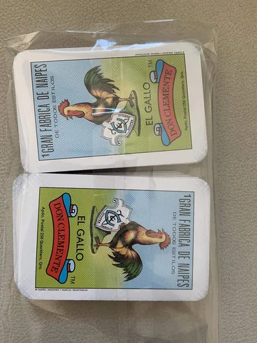 Miniatura 4 de Paquete de 2 Don Clemente Mexican Jumbo Loteria Set, 20 Tablas Grandes y 2 Barajas de Cartas Loteria Mexicana Jumbo Paquete de 20 Tablas