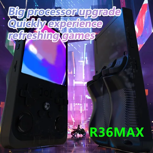 Miniatura 10 de R36MAX 4 pulgadas pantalla reproductor de juegos portátil 64 GB consola de vídeo 4000 mAh batería recargable consola reproductor de vídeo