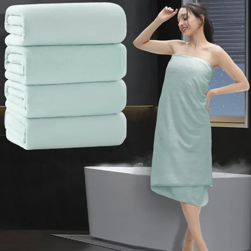 Miniatura 18 de Sábana de Baño Extra Grande de 4 Piezas (35"x70") - Sábana de Baño Ultra Suave de Tamaño Grande, Juego de Sábanas de Baño para Baño de Hotel, Sábana
