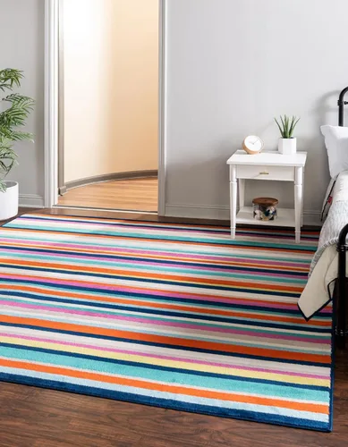 Miniatura 19 de Unique Loom Azalea Collection - Alfombra Glenn (Runner 2' 0" x 6' 0", amarillo/beige)