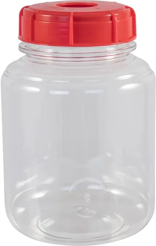 Miniatura 2 de Fermonster Fermentador de plástico de boca ancha de 7 galones con espita, tapón y bloqueo de aire