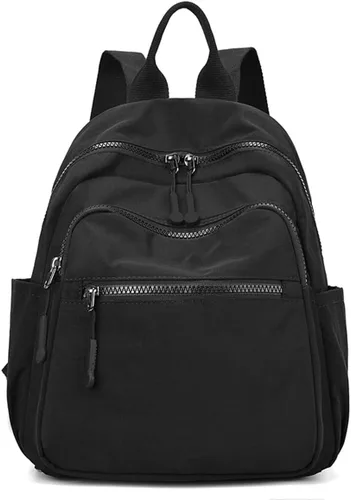 Miniatura 52 de Tanweibago Mini mochilas de nailon para mujer, mochilas pequeñas de 11L para mujer, mochila ligera casual para mujer, mochila de viaje de compras