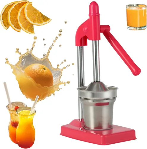 Exprimidor de hierro fundido, prensa manual de hierro fundido, extractor de jugo de prensa manual resistente para jugo de naranja de limonada Style-B