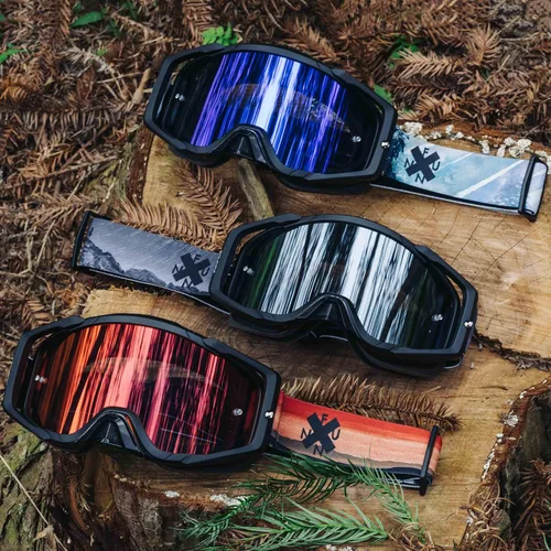 Miniatura 7 de Funn Soljam MTB Enduro DH gafas antivaho lente transparente adicional, bolsa y hojas de rasgadura
