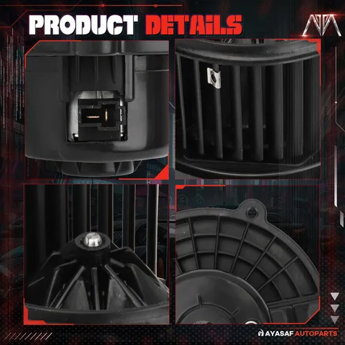 Miniatura 4 de 700138 Conjunto de motor de ventilador HVAC con jaula de ventilador para Kia 2004 2005 2006 2007 2008 2009 Spectra, 2005-2009 Spectra5