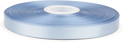Miniatura 40 de Cinta de satén de doble cara de 1-1/2 pulgadas x 100 yardas, cinta de poliéster negra para envolver regalos, decoración de boda, arreglos florales