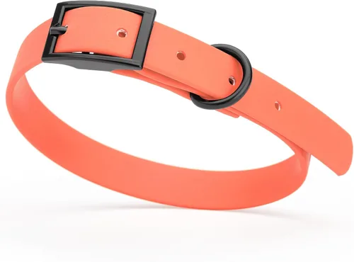 Miniatura 40 de Dogline Biothane - Collar impermeable para perro con hebilla de liberación rápida, resistente cincha de nailon recubierta con resistente y a prueba
