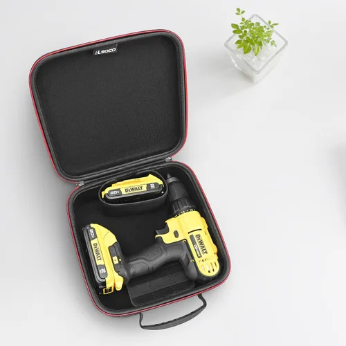 Miniatura 7 de RLSOCO Funda de transporte compatible con DEWALT DCK240C2/DCD771C2/DCF787D1/DCD800D2/DCF787C2/DCF885C1 20V Max kit de taladro/destornillador