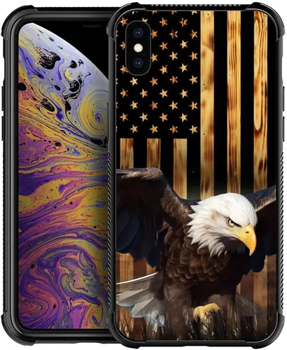 Miniatura 50 de Funda compatible con iPhone 12 Mini, fundas para mujeres y niñas, a prueba de golpes, antiarañazos, Betsy Ross de 13 estrellas, bandera Betsy Ross