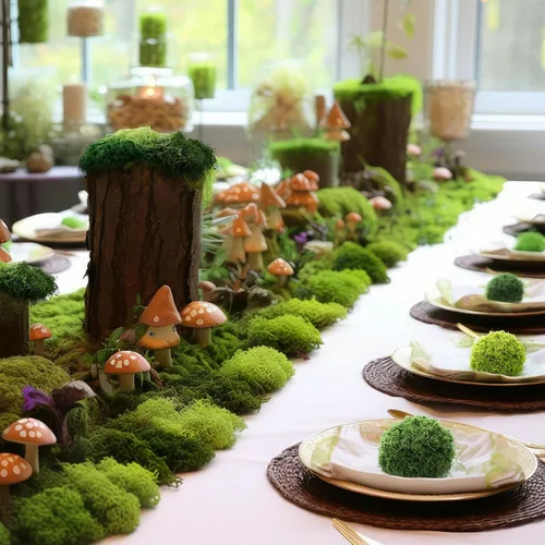 Miniatura 5 de Suncalla Musgo verde artificial de 6 colores para manualidades, 43.32 onzas, musgo sintético para plantas en maceta, para interiores, a granel, gran
