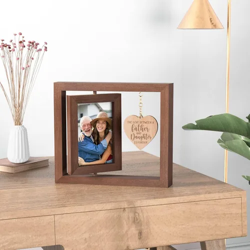 Miniatura 5 de Tiblue Regalos de Navidad para papá de hija, hijo, niños, mejores regalos para papá, papá, padre, marco de foto 4x6, regalo de Navidad para suegro
