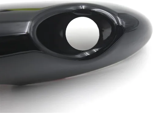 Miniatura 7 de Cubierta para manija de puerta lateral exterior de automóvil, carcasa de ABS brillante, accesorio compatible con Mini Cooper Serie R Mini Cooper