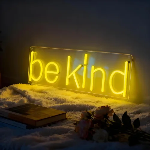 Miniatura 14 de Letrero de neón con texto en inglés «Happy Music» para decoración de pared, letras iluminadas para negocios, letreros de fiesta de cumpleaños
