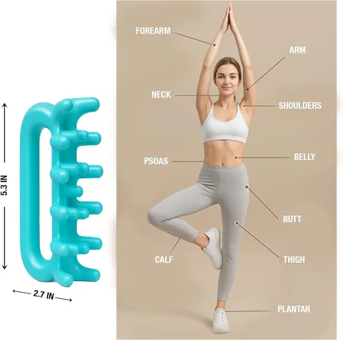 Miniatura 5 de Herramienta de masaje fascia, herramientas de masaje de punto de activación, anti blaster, herramienta de masajeador de celulitis, herramienta
