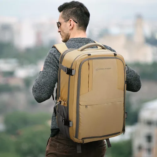 Miniatura 7 de Maelstrom Mochila de transporte de 40-50L, mochila de viaje grande para hombres y mujeres, mochila para laptop aprobada por la TSA de 17.3 pulgadas