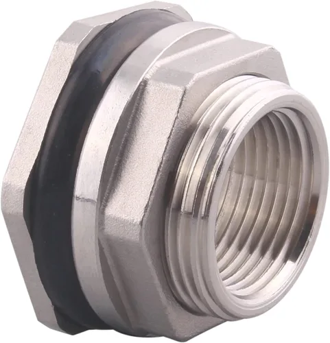 Miniatura 6 de DERNORD 1" colocaciones de mamparo del acero inoxidable del conector del tanque de agua del tabique femenino