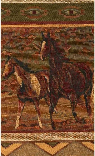 Miniatura 5 de American Furniture Classics Sofá biplaza de microfibra Wild Horses en marrón