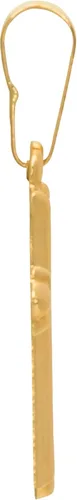 Miniatura 3 de MAZZERI Colgante de cruz de oro de 14 quilates, dijes religiosos de oro hipoalergénico para hombres y mujeres, hecho a mano en los Estados Unidos