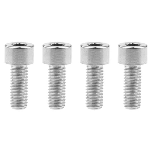 Miniatura 20 de Tornillos de titanio Ti M8 x15 20 25 30 35 40 45 50 60 2.756 in 0.049 in de paso hexagonal Allen Tornillos de cabeza hueca paquete de 4