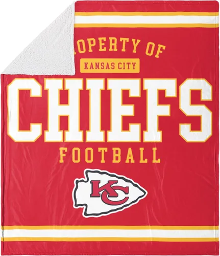 Miniatura 26 de FOCO NFL - Manta de felpa sherpa unisex para adultos, con logotipo de equipo de la NFL, 60 x 70 pulgadas