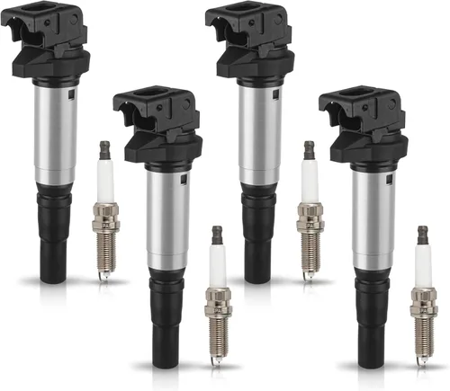 ENA Paquete de bobinas de encendido y bujías de platino iridio compatibles con Mini Cooper Countryman Paceman 2004 2005 2006 2007 2008 2009 repuesto
