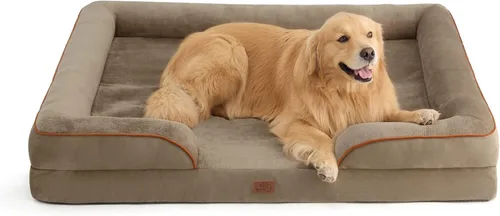Miniatura 39 de Bedsure Cama ortopédica XL para perros extragrandes, cama lavable para perros y gatos, impermeable, cómodo sofá para perros con funda extraíble