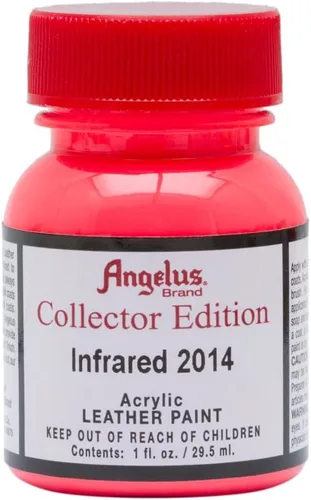 Angelus Pintura de cuero para coleccionistas 1 oz Infr 2014 Infrarrojo 2014