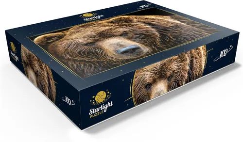 Miniatura 3 de MyPuzzle Brown Bear Ursus Arctos Beringianus - Rompecabezas prémium de 100 piezas para adultos