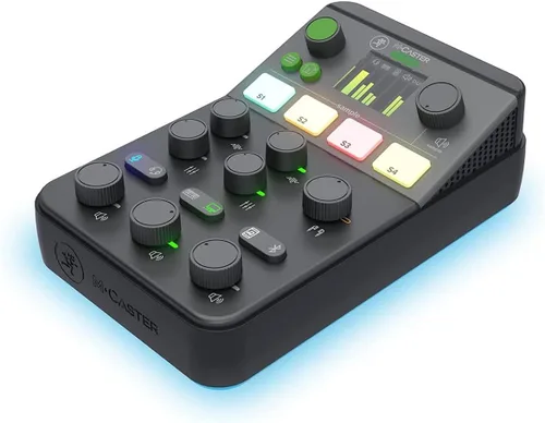 Miniatura 3 de Mackie M-Caster Studio - Mezclador de transmisión en vivo para escritorio, color negro