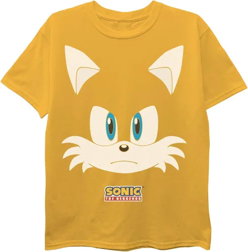 Miniatura 3 de SEGA Paquete de 3 camisetas de erizo para niños, sonic, colas, nudillos