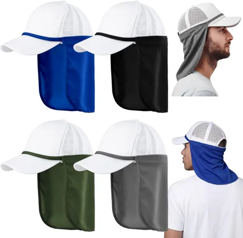 Miniatura 7 de Tatuo Polaina unisex para el cuello, protección solar, protección solar, multifuncional, 2 en 1, cubierta facial para deportes al aire libre, pesca