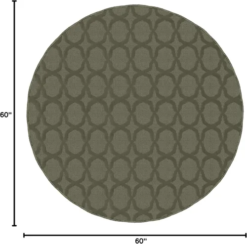 Miniatura 105 de Garland Rug Sparta - Alfombra antideslizante de polipropileno de 2 pies x 12 pies, color negro, ideal para salas de estar y pasillos, elegante