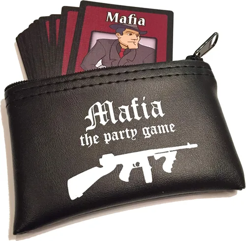 Apostrophe Games Mafia El Juego de Fiesta – Juego de Mentiras, Engaños y Bluff – 38 Tarjetas de Rol, Juego de Cartas para Adultos y Adolescentes –