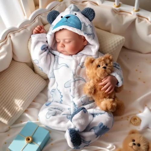 Miniatura 6 de BABESIDE Muñecas de bebé reborn niño, de 20 pulgadas, muñeca realista recién nacida de vida real, posable, muñeca realista de vinilo suave de cuerpo