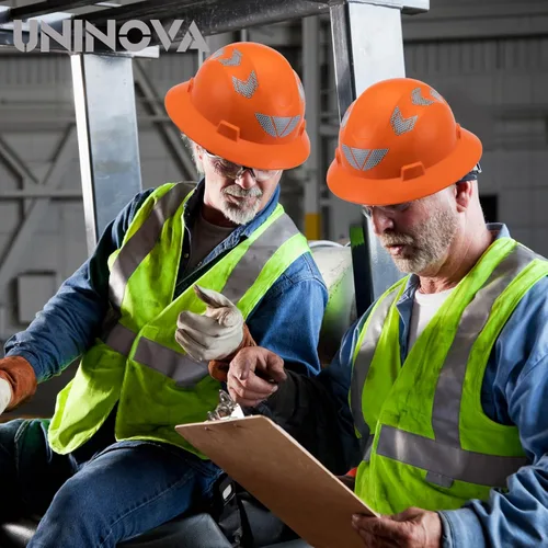 Miniatura 6 de Casco de ala completa para hombre, aprobado por ANSI, OSHA Cascos De Construccion Clase E, Casco de seguridad de ala completa para la construcción