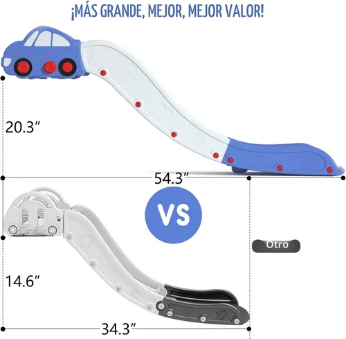 Miniatura 3 de Diapositiva de sofá para escaleras, cama, niños, extendida, ampliada, para niños, juguete de plástico para interiores, fácil de montar, tienda