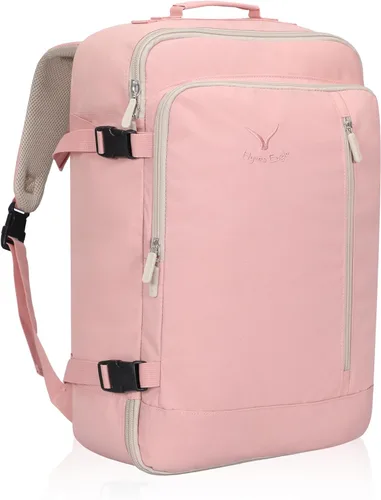 Miniatura 17 de Hynes Eagle Mochila de mano de 38 L, mochila de viaje grande para mujeres, aprobada para vuelos, bolsa de fin de semana, mochila para laptop
