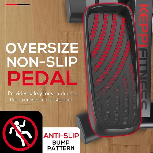 Miniatura 7 de KeppiFitness Steppers for Exercise at Home, Stair Stepper with Resistance Bands for Home Cardio Exercise - FITSTEP Series