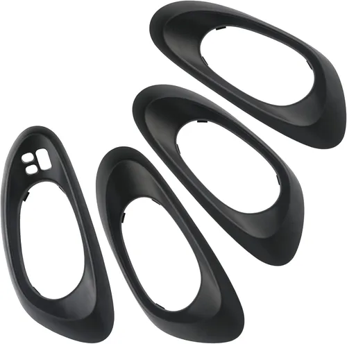 Miniatura 5 de APPERFiT Cubierta de Moldura de Bisel para Manija de Puerta Interior (4 piezas) Compatible con Chevy Trailblazer 2002-2009 Reemplaza 15214501