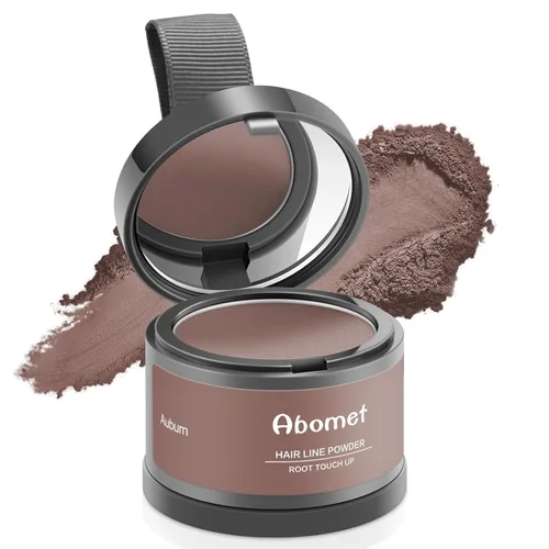 Miniatura 11 de Abomet Polvo Capilar Oculta Instantáneamente la Pérdida de Cabello, Polvo de Color de Cabello para Retoque de Raíces, Complementos Capilares