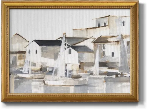 Miniatura 20 de Arte de pared de mapa de Estados Unidos azul sobre líneas blancas y rojas, pintura de fondo, arte abstracto moderno, decoración del hogar, lienzo