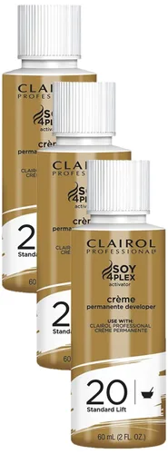 Miniatura 8 de Clairol Professional Crème Permanente 20 Volume Hair Developers For Coloring, Lightening & Lifting with Deep Conditioning Formula Packaging May