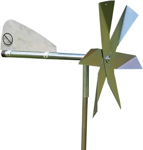 Lehman's Molino de Viento Disuasorio Humano para Ahuyentar Topos Cubre 20,000 Pies Usando Vibraciones del Viento, Individual