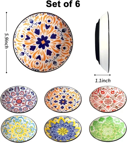 Miniatura 4 de Cuencos de cerámica para gatos, platos antideslizantes para gatos, paquete de 3 cuencos de comida para gatos, antifatiga y antibigotes, platos